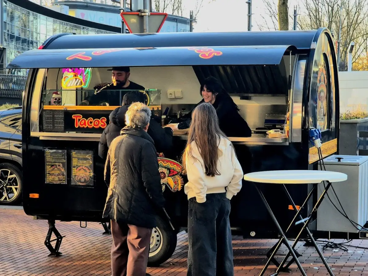 Tacos Locos foodtruck in Stadshart Zoetermeer